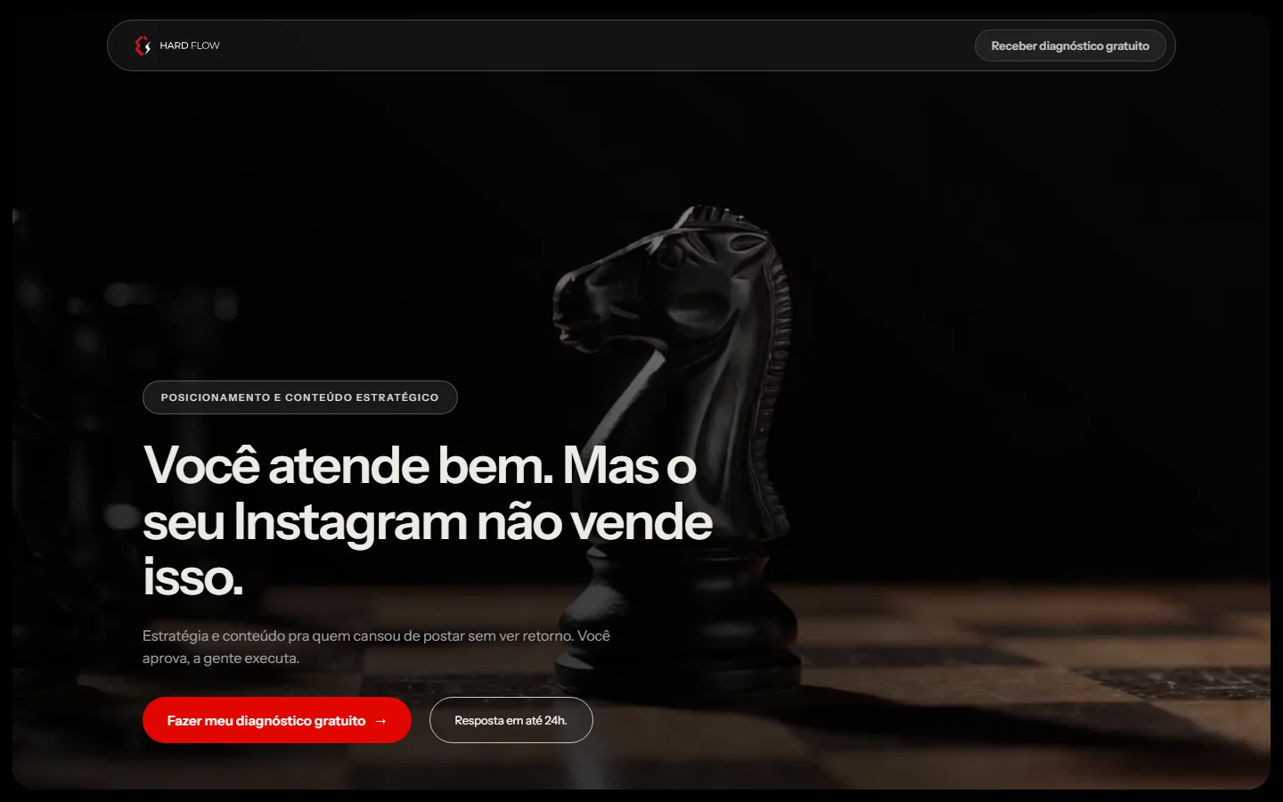 Hard Flow — identidade, site e social media