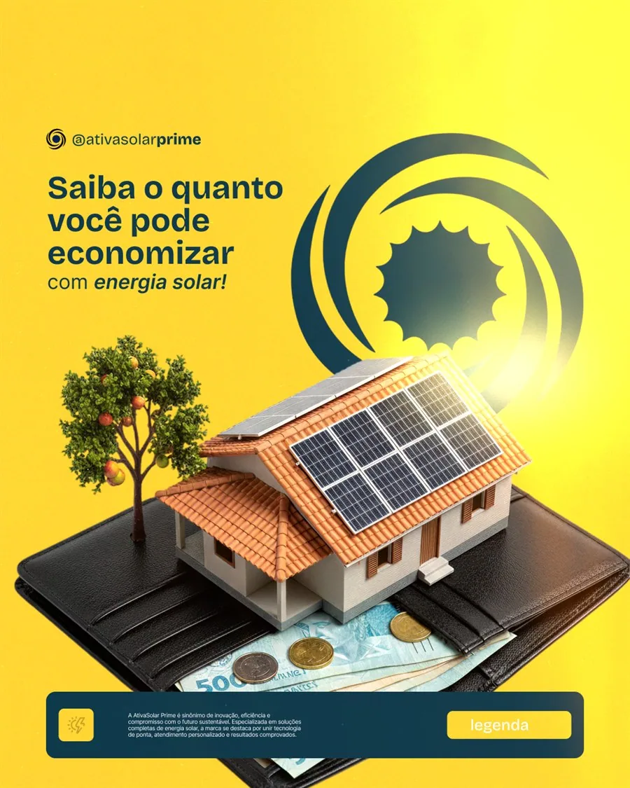 Peça: saiba o quanto você pode economizar com energia solar
